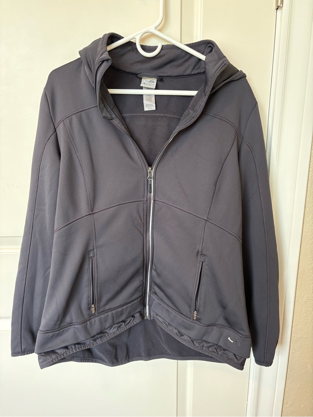 Grey Hoodie XL by Champion